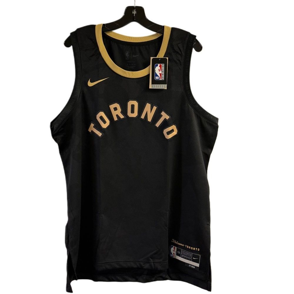 NWT Nike NBA Toronto Black Camo Jersey City Edition Size XL 52